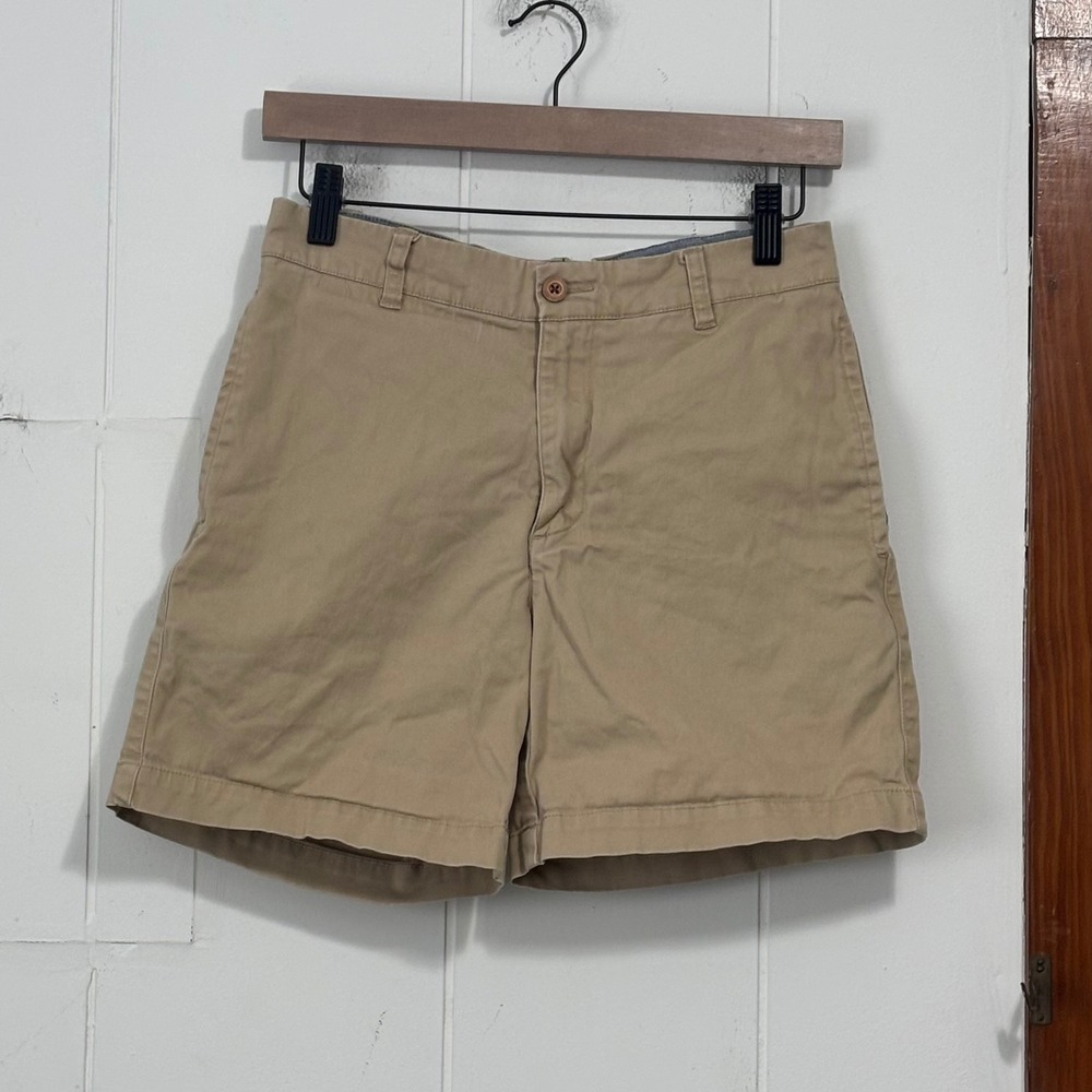 Southern Marsh Mens Khaki Chino Shorts Size 28 Preppy Tan 6" inseam